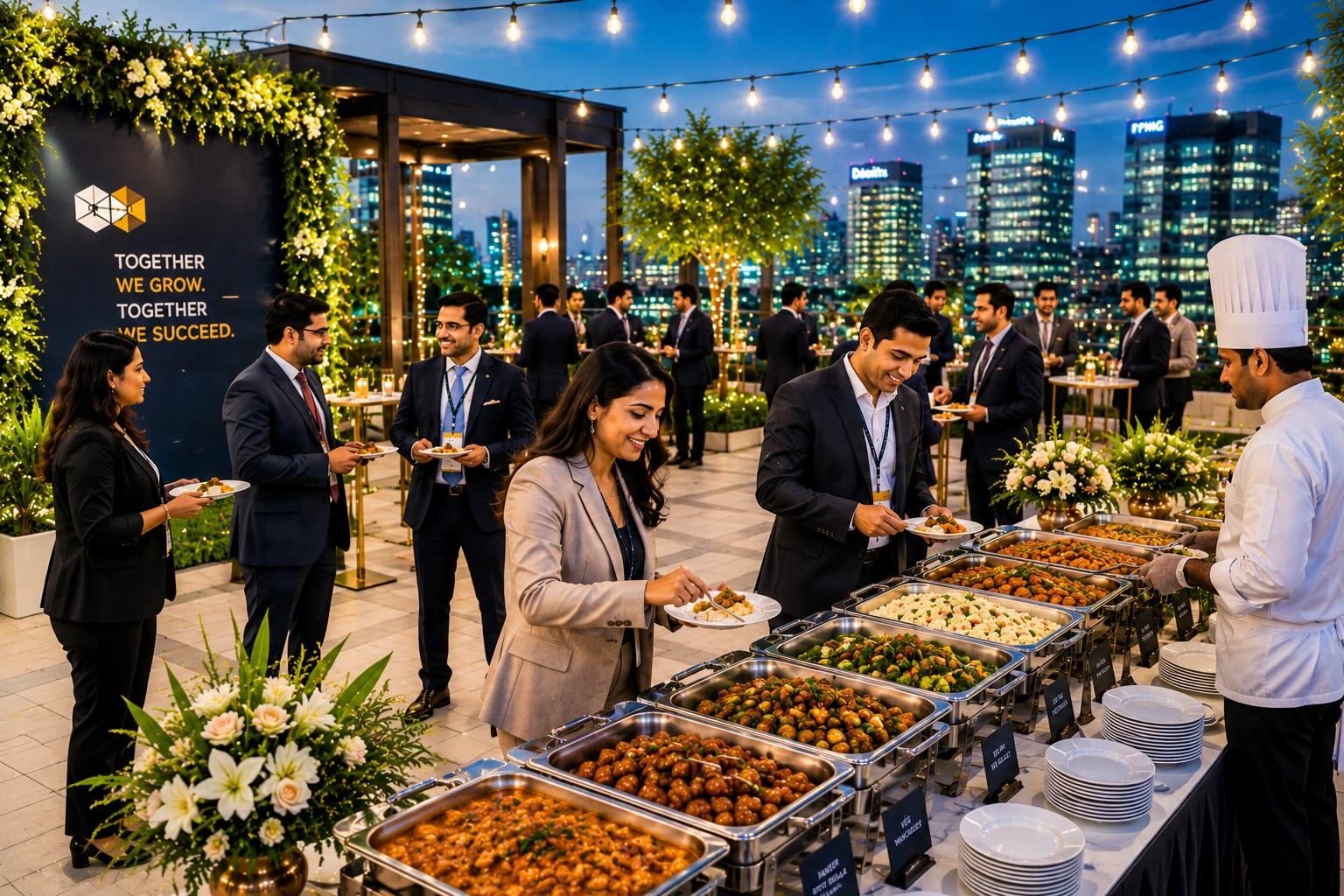 Corporate Event Catering and Hospitality Services